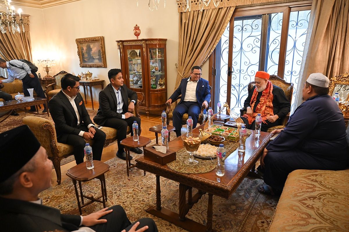 MB ziarah bekas mufti agung Mesir, bincang isu mazhab akidah