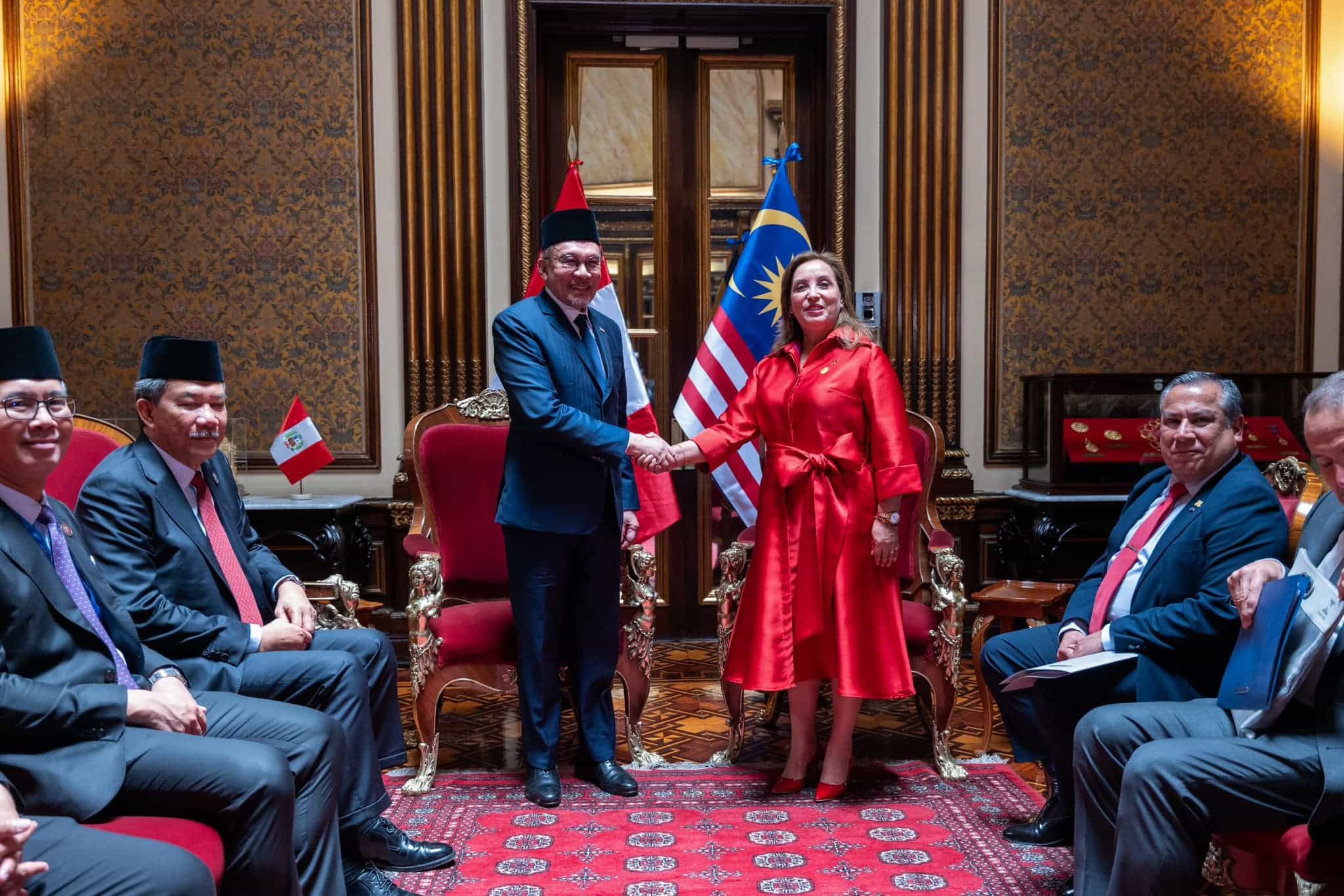 安华：与22工商界领袖会面  官访秘鲁斩获12.4亿潜在出口