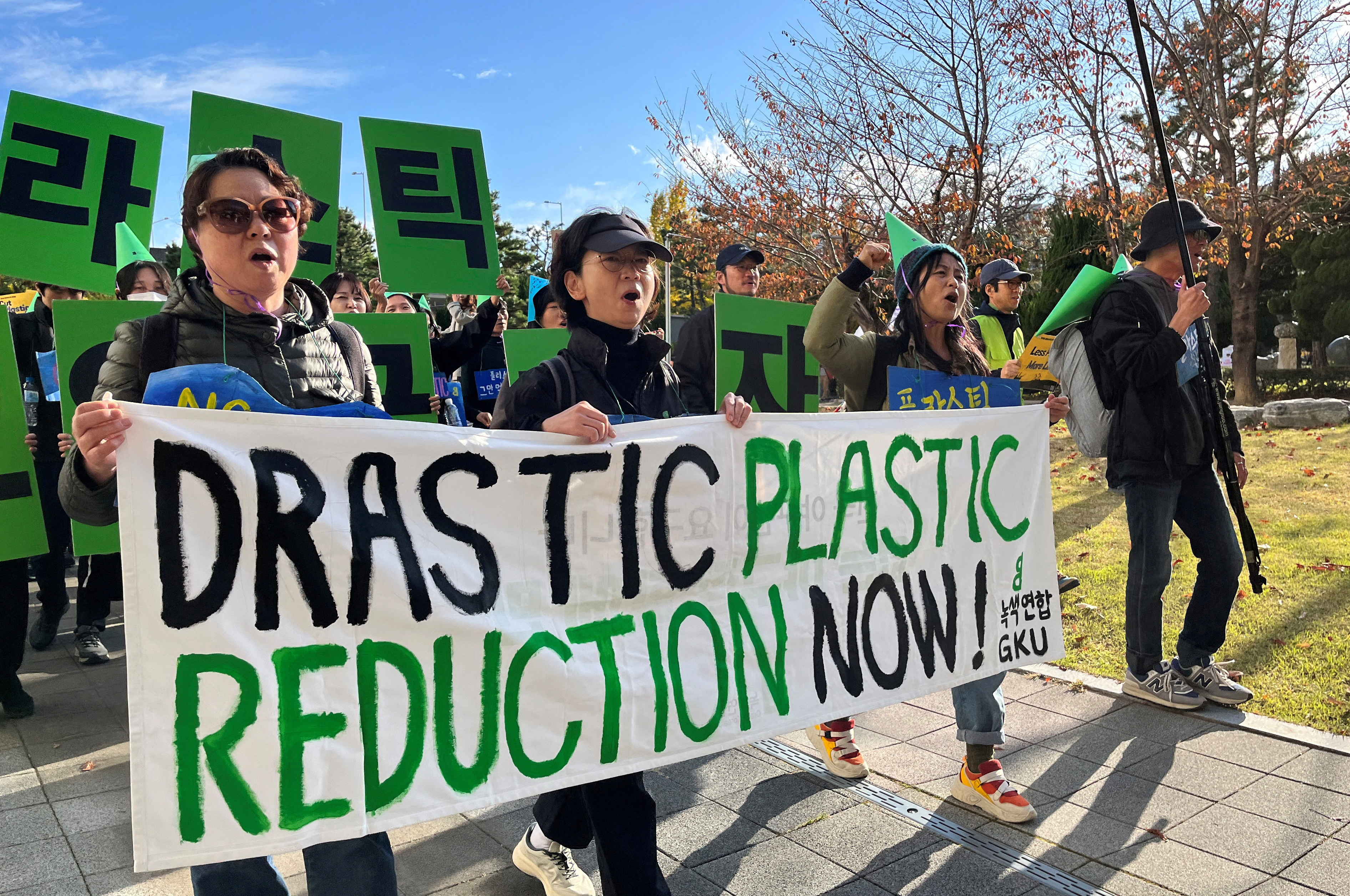 UN plastic treaty talks push for breakthrough as deadline looms