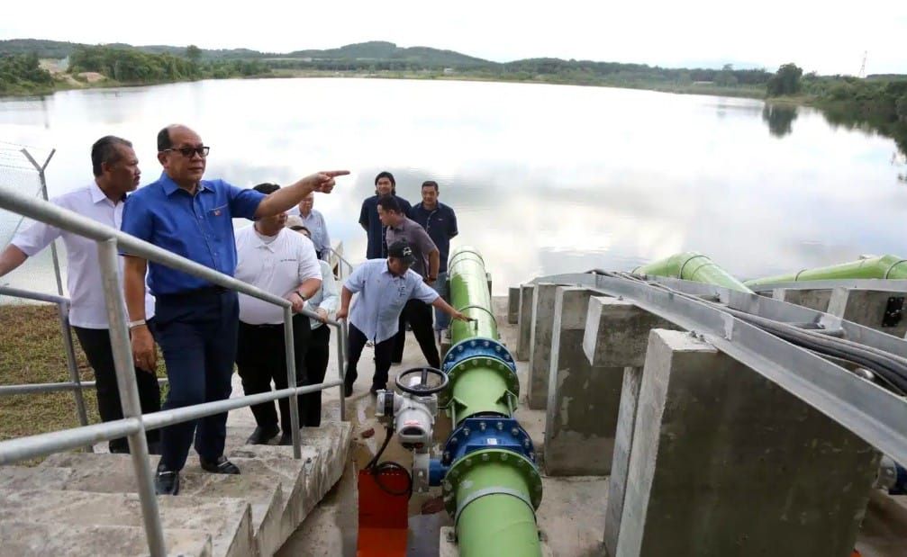 依兹汉：水泵房竣工将投入运作   确保滤水站不受污染干扰停工
