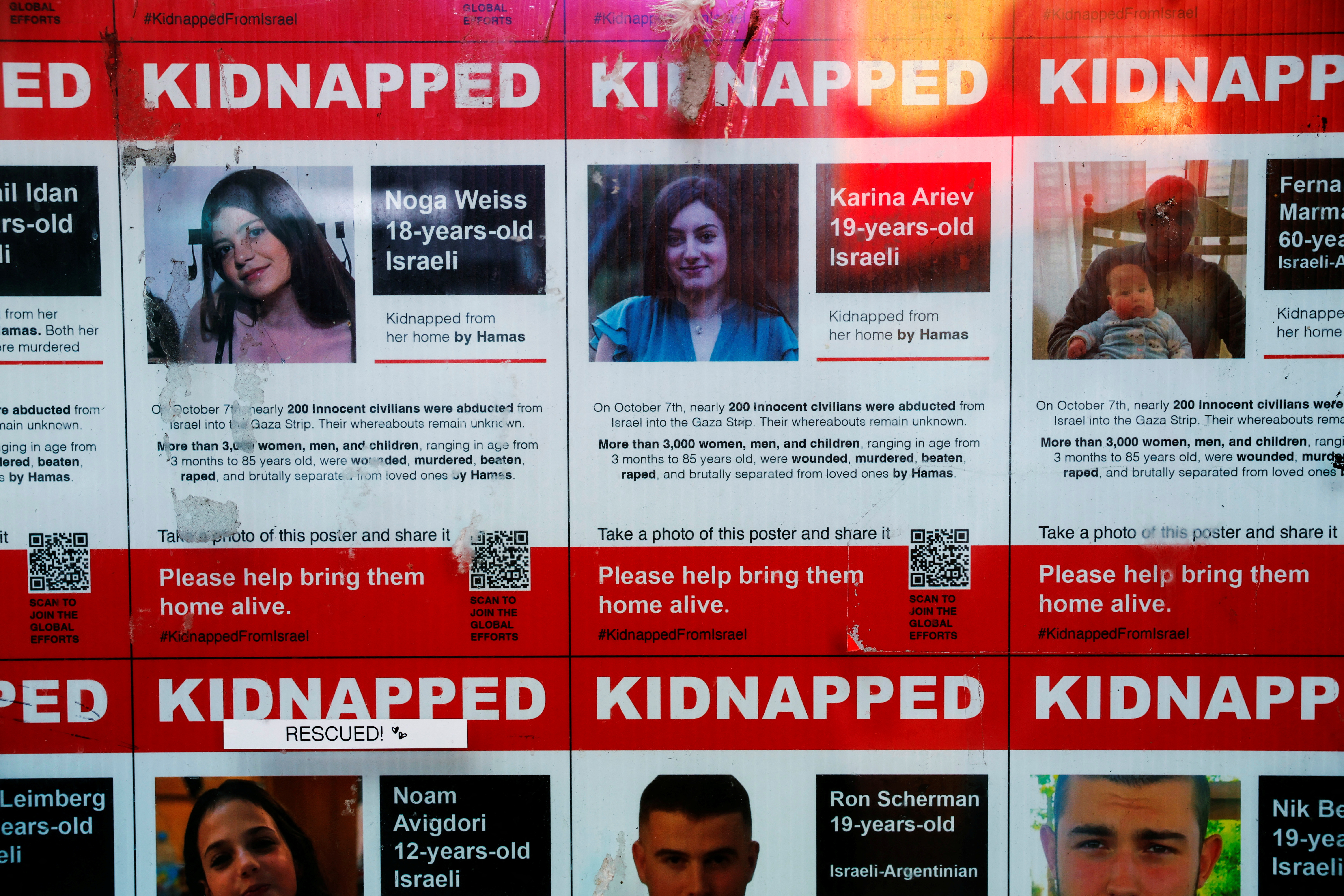 Israeli leaders applaud Trump pledge on hostages, Gazans fear the worst