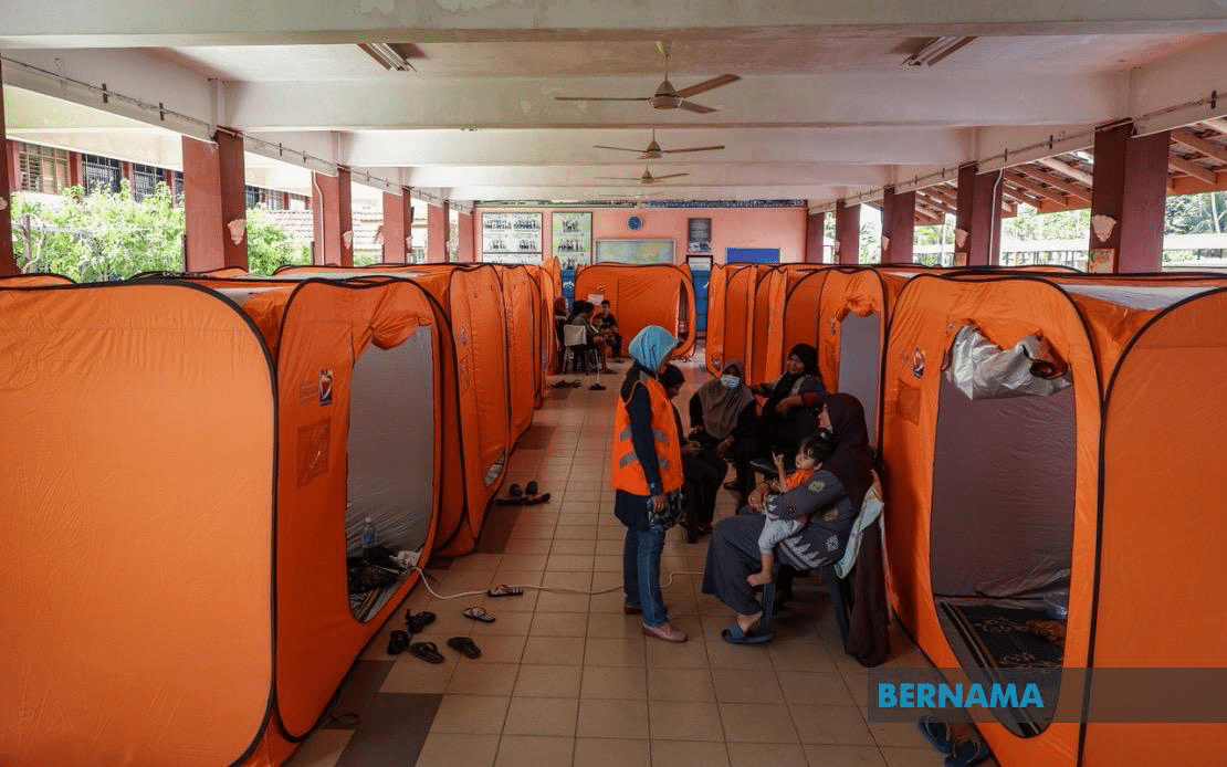 Number of flood evacuees in Sabah rises