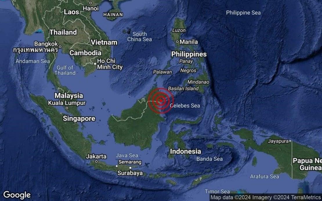 Mild earthquake hits Tawau, no reports of injury