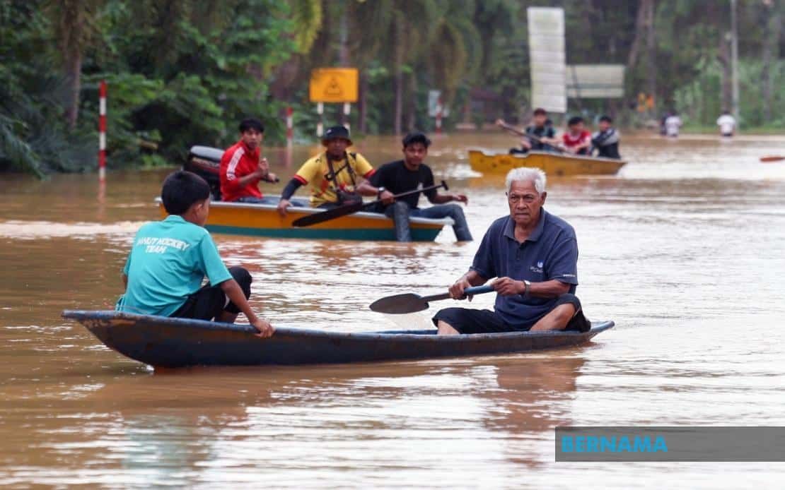 433水灾灾民至今早   滞留四州9临时疏散中心