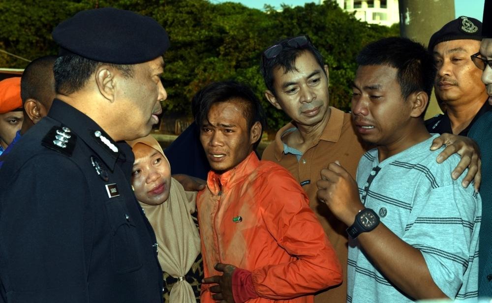Two fishermen return home after 6-day ordeal in open seas