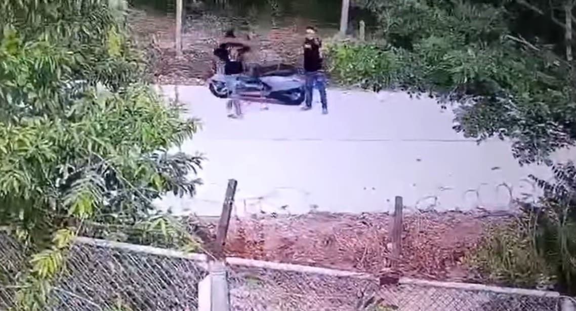 光天化日朝大马边境开枪 2泰国青年被捕