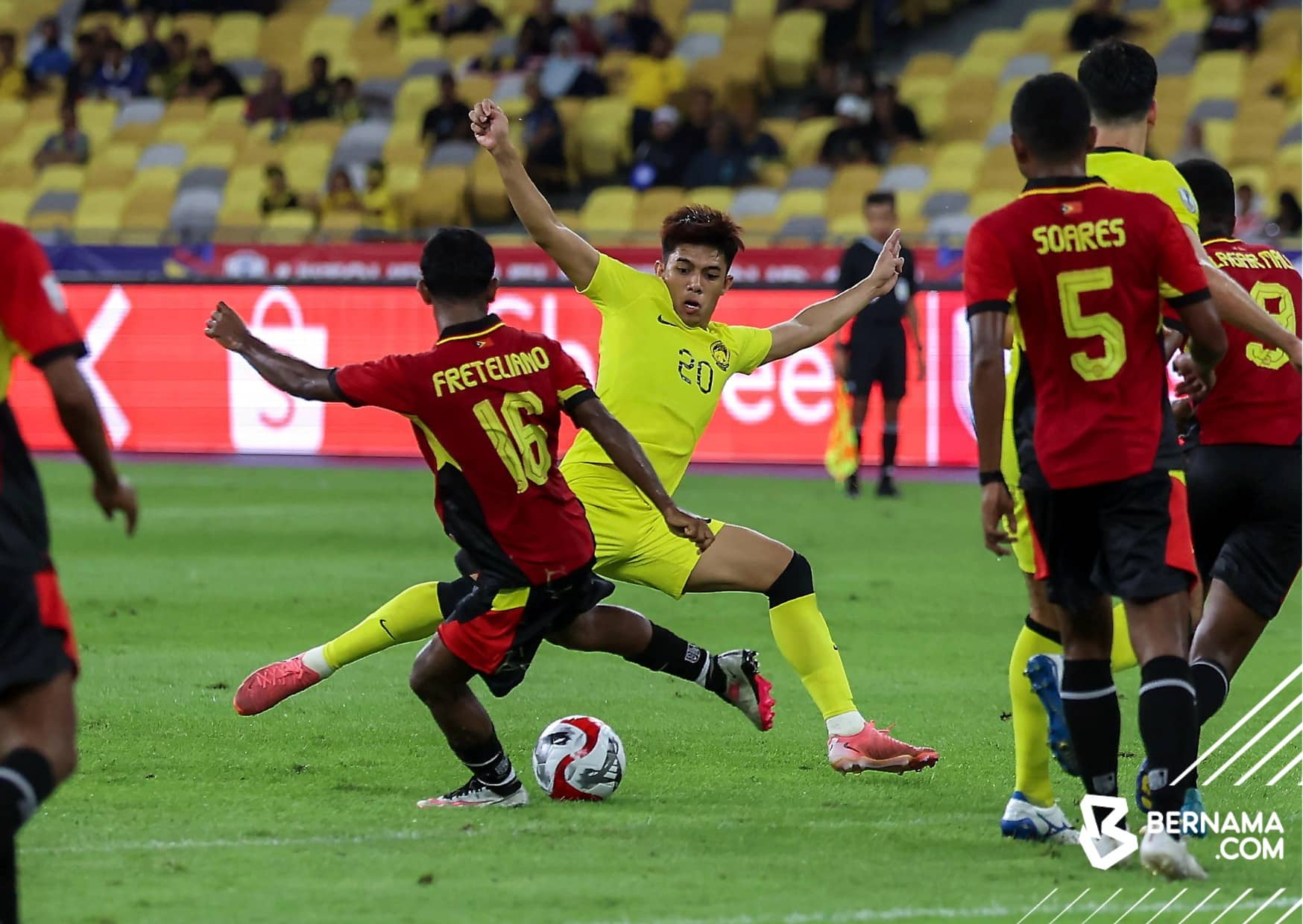 Malaysia tewaskan Timor Leste di Bukit Jalil