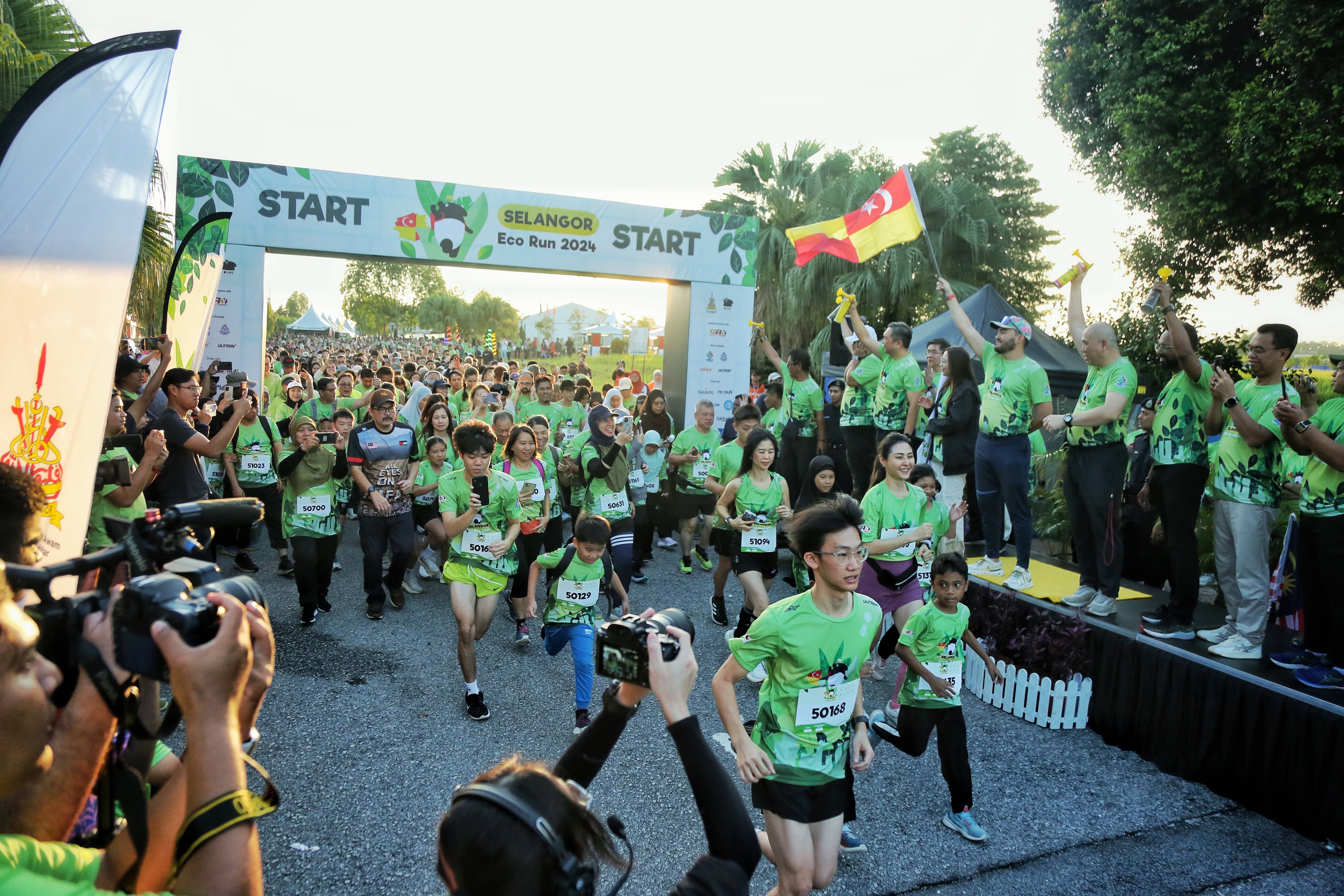 Raja Muda Selangor officiates 2024 Eco Run 
