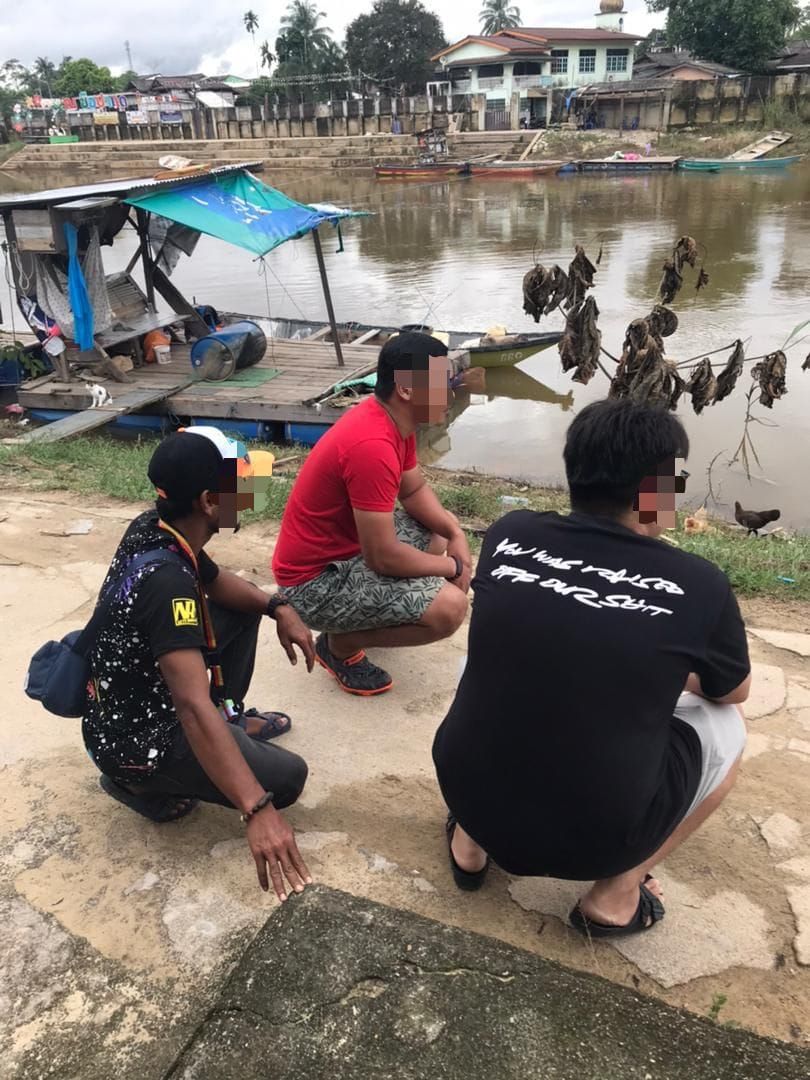 非法渡口马泰边界：大马籍船夫与2男乘客被捕