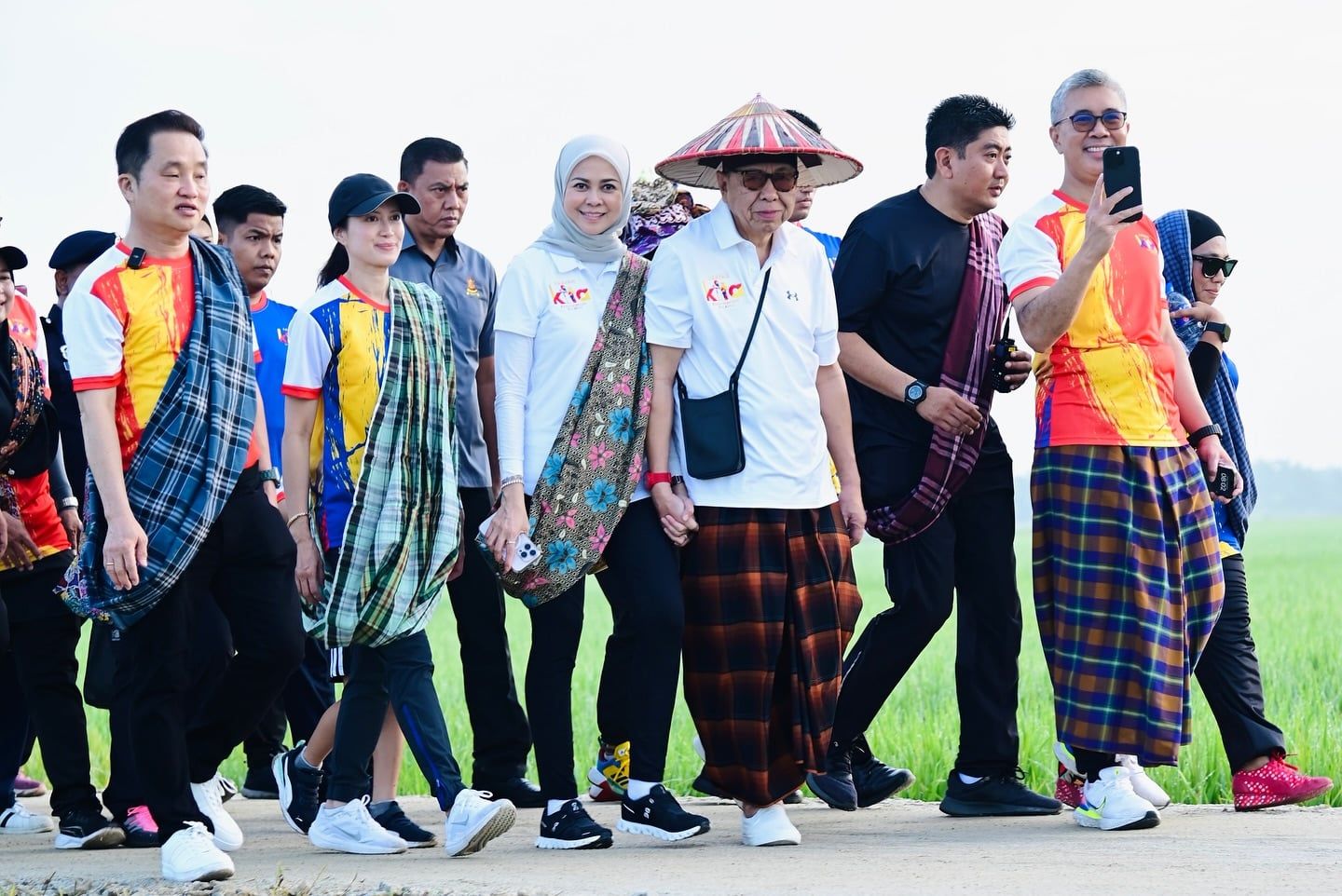 Sultan Selangor, Tengku Permaisuri embrace community spirit at Kita charity run