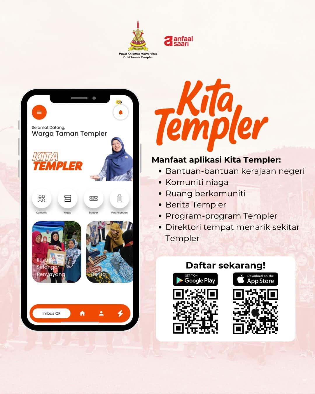 DUN Taman Templer lancar aplikasi, mudahkan penduduk terima maklumat