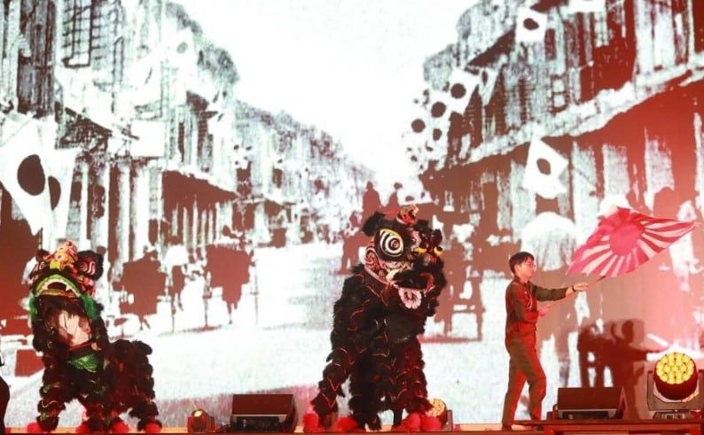 拨5万助马大醒狮团办活动  陆兆福: 舞狮是重要传统文化