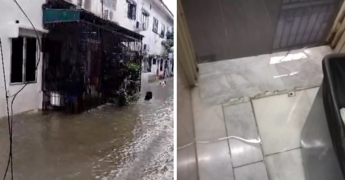 午后一场大雨 巴生南区数地点又淹水！