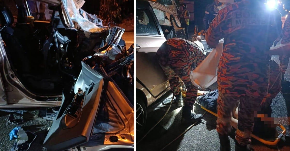 甲拋峇底清晨夺命车祸酿一死一伤