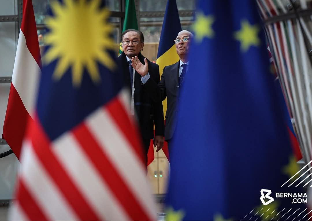 安华会晤欧盟高层 商马欧关系与区域合作