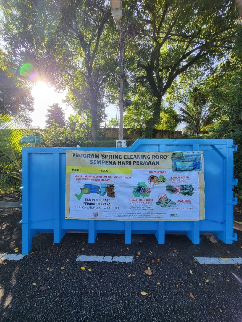 Syawal: MBSA sedia 100 tong roro, lancarkan operasi pengurusan sampah