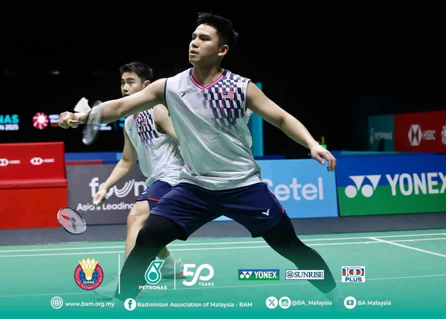 Malaysia Open 2025: Sze Fei-Nur Izzuddin suffer shocking early exit