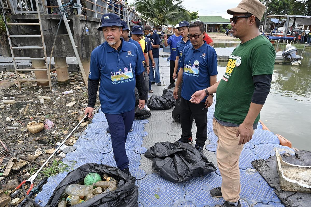 MBDK: Lebih 300 individu sertai gotong-royong bersihkan Sungai Klang