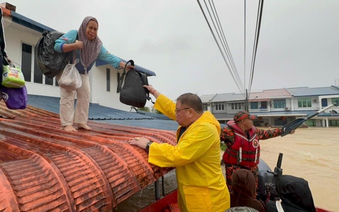 扎希：救灾配备出动至砂水灾区 鉴定更多礼堂会堂作为疏散中心