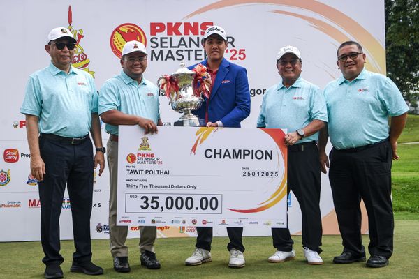 Selangor Masters: Thai golfer Tawit soars to maiden ADT win