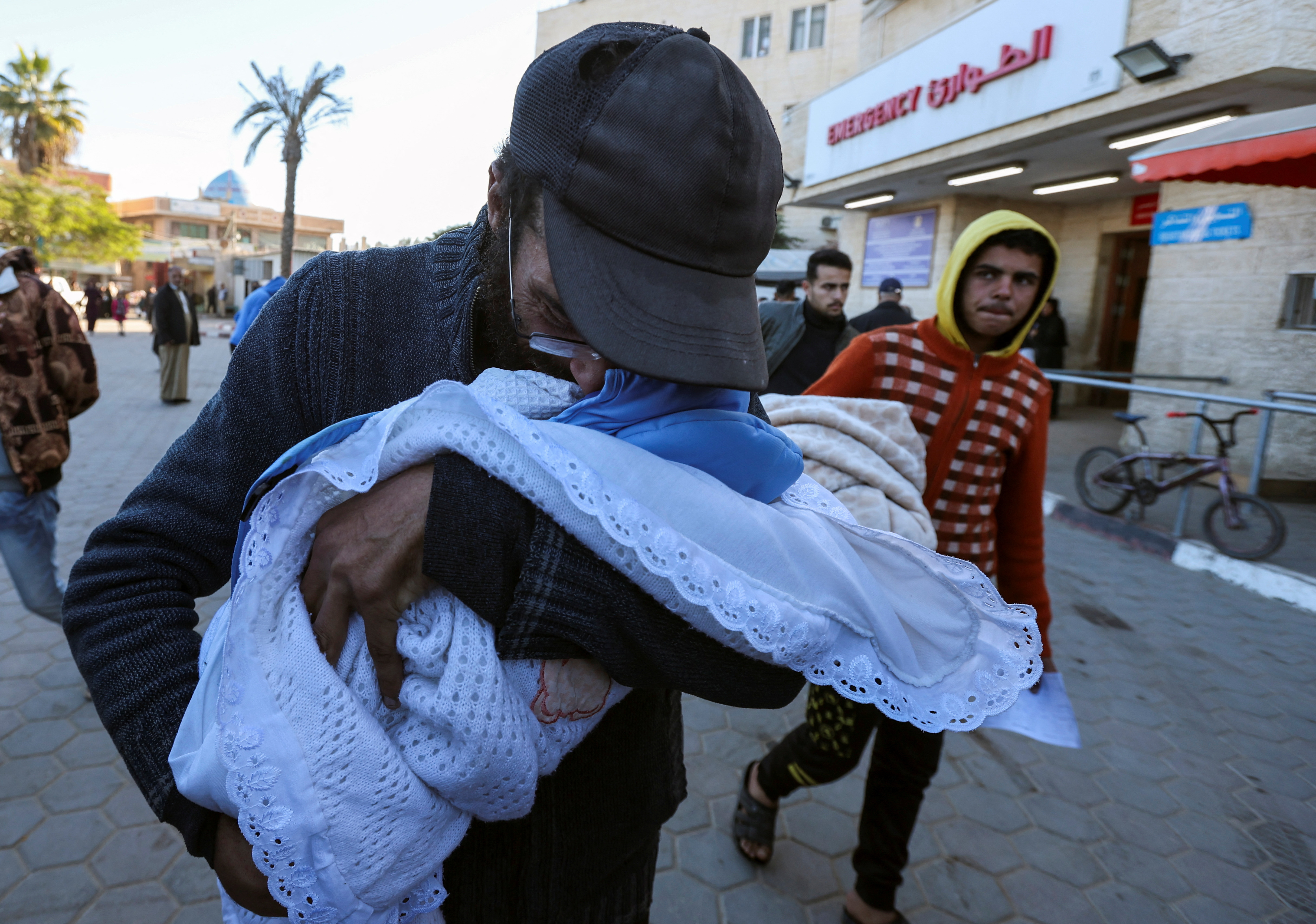 At least seven infants dead in Gaza from cold weather, says UN agency