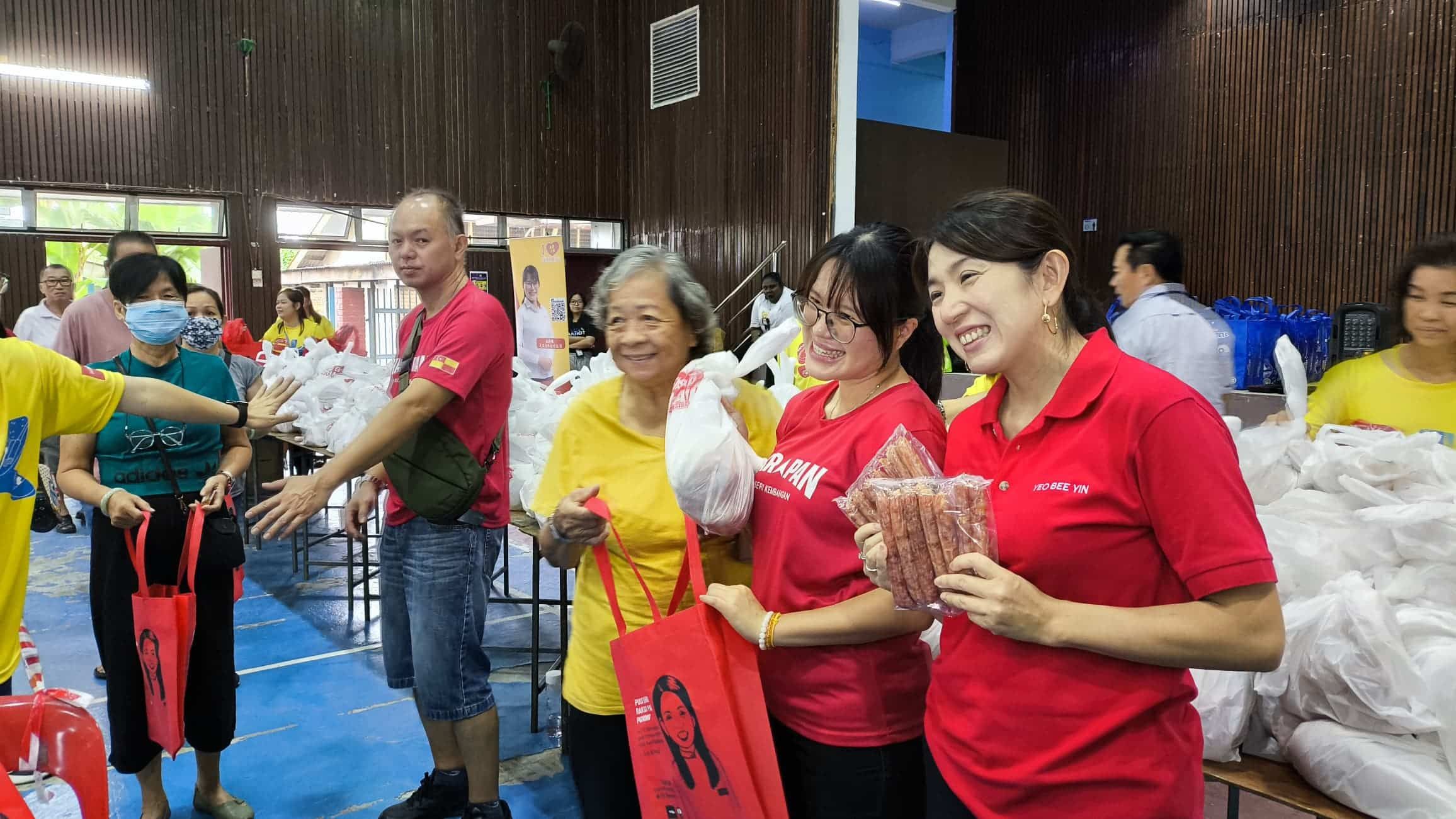 沙登905长者乐呵呵 领生鲜礼盒.食物篮庆新年