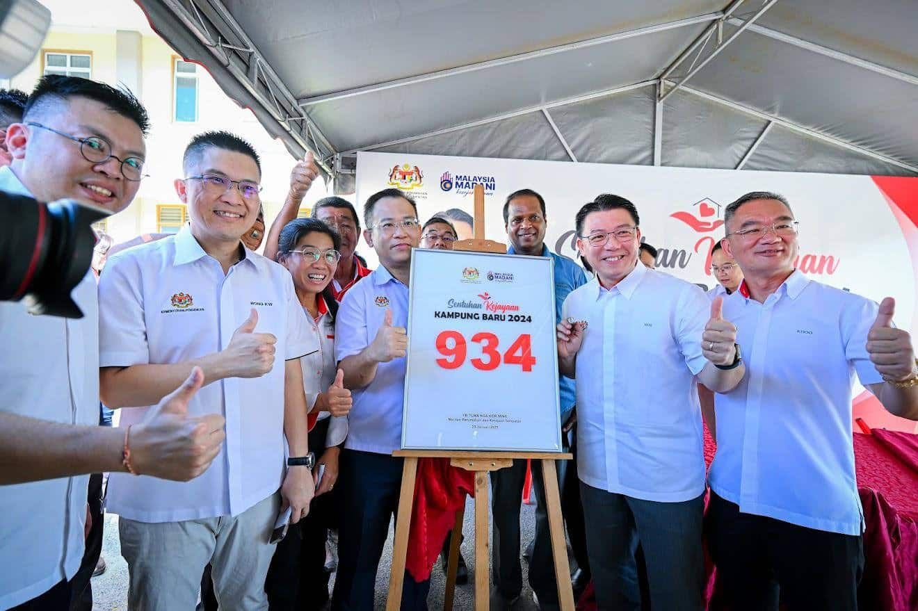 去年新村拨款完成934民生工程  倪可敏：证明政府造福华社决心