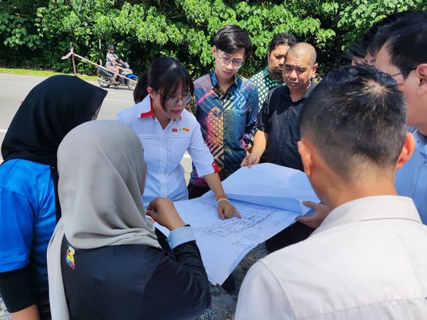 沙登岭第9区毗邻工地酿水灾 发展商年后建沟渠助排水