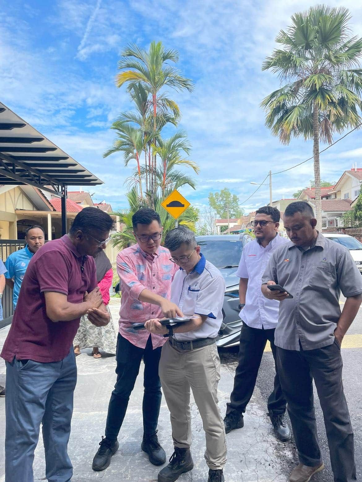 万挠柏兰岭崩塌区地主 承诺清理和拟预防措施