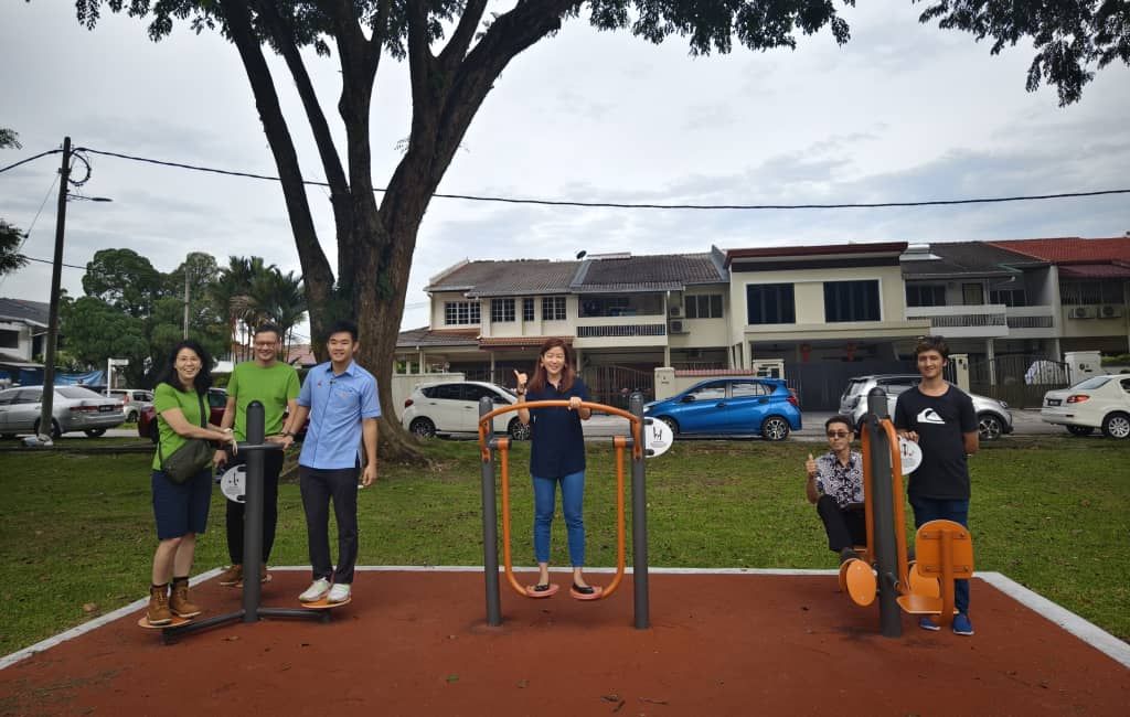 林怡威·灵市厅斥逾46万提升  SS 2/80公园换新貌造福居民