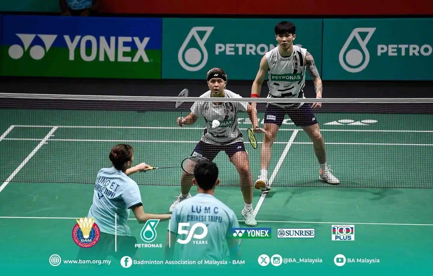 நாட்டின் கலப்பு இரட்டையர் பொதுப் பூப்பந்து போட்டியின் காலிறுதிக்கு தேர்வு