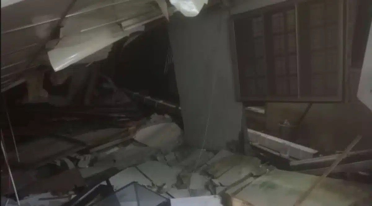 住家突倒塌一男子死亡