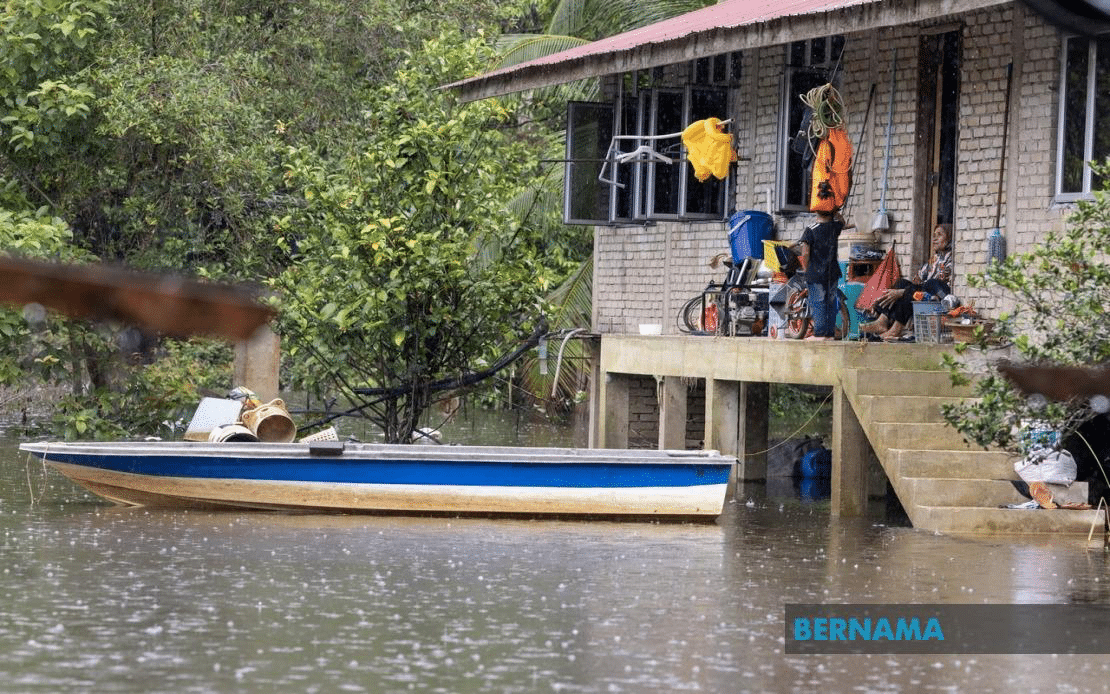 Flood situation in Perak, Kelantan, Johor remains unchanged