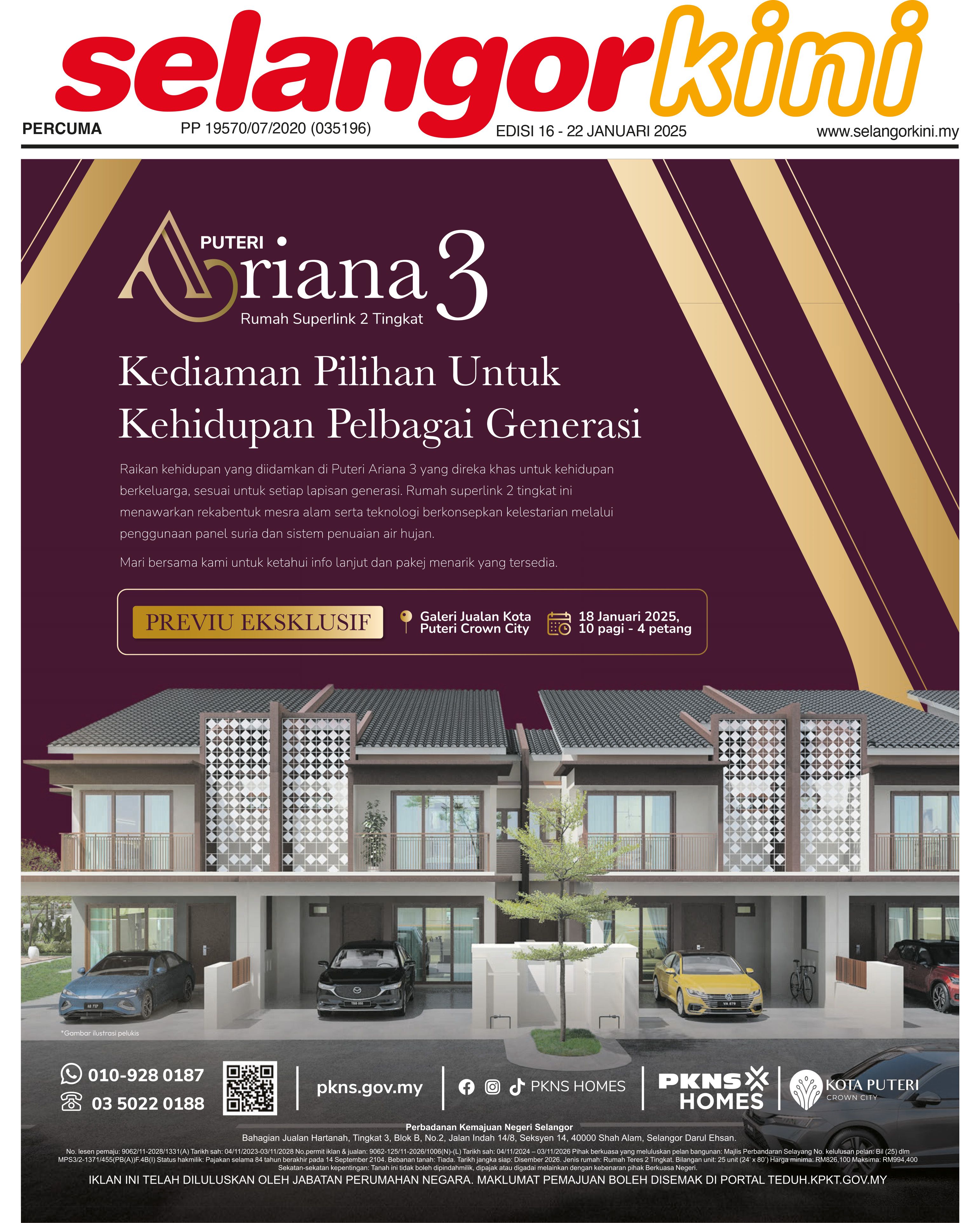 Selangorkini 16-22 Januari 2025