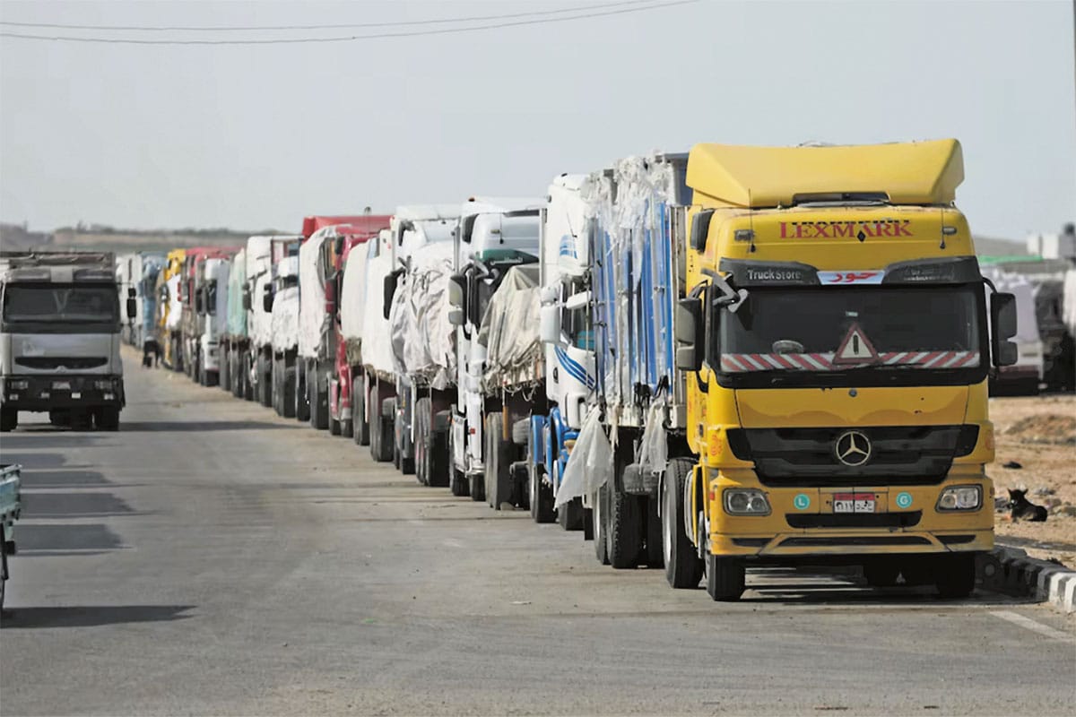 Pejabat Kemanusiaan PBB: Kira-kira 100 trak bantuan dilulus masuk ke Gaza