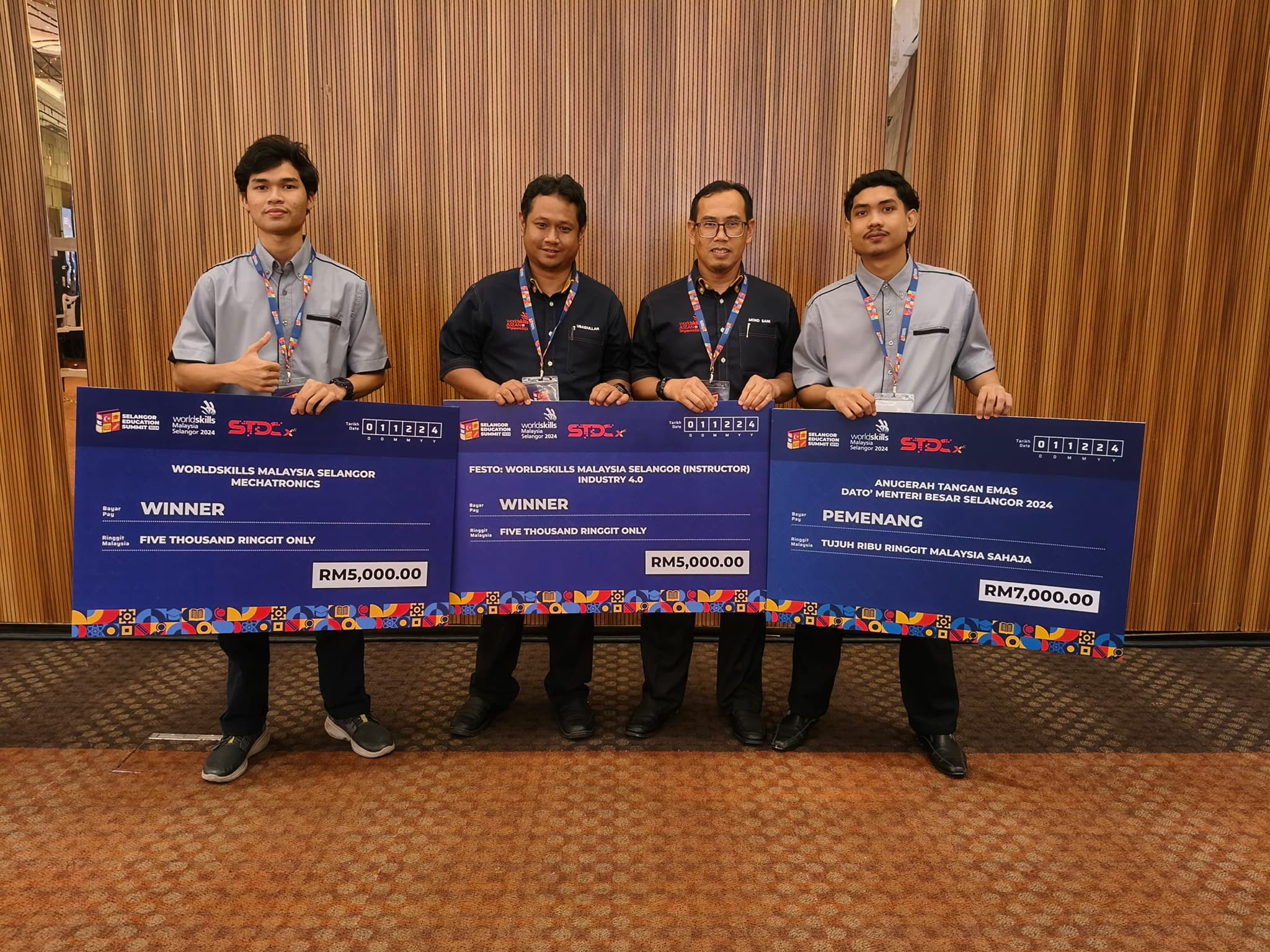 Dua pelajar, seorang pengajar Adtec wakili negara ke Asean Skills di Manila