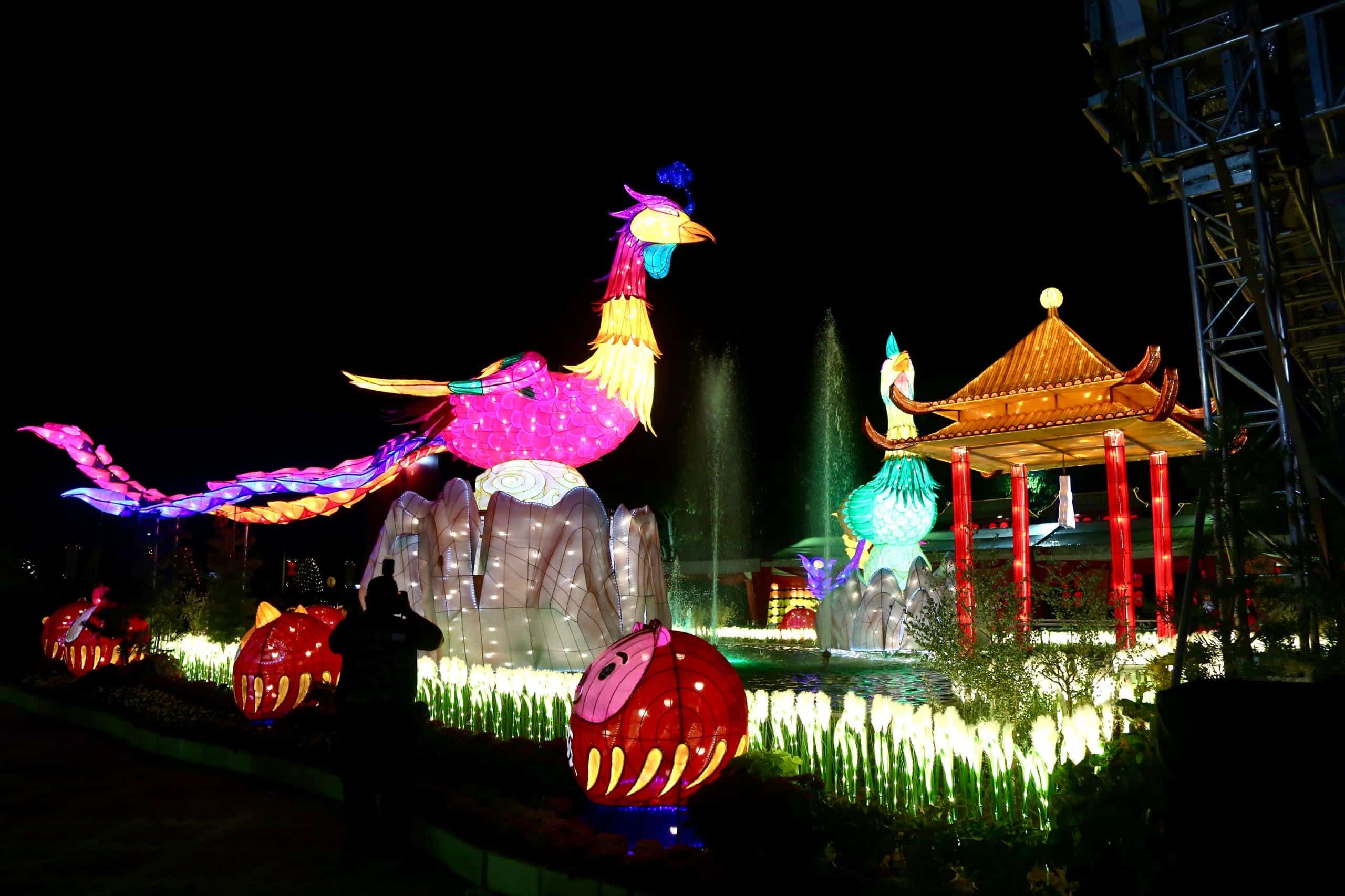 寺庙办雪州新春大团拜 苏丹重访昔日沟头