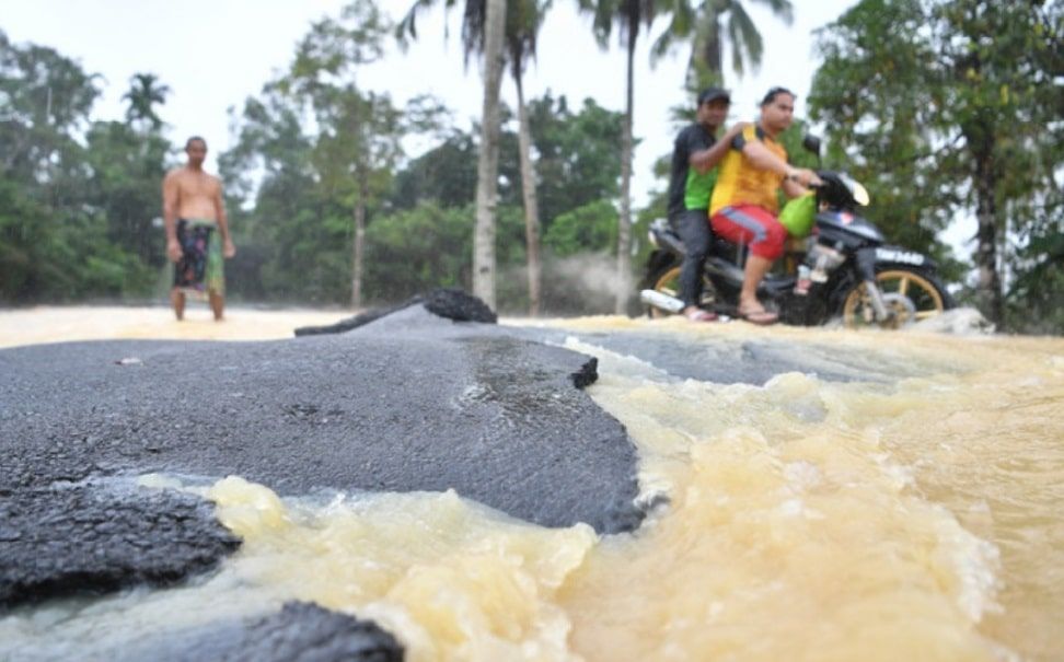 数州道路淹水受损 马斯兰：最快本月开始修复