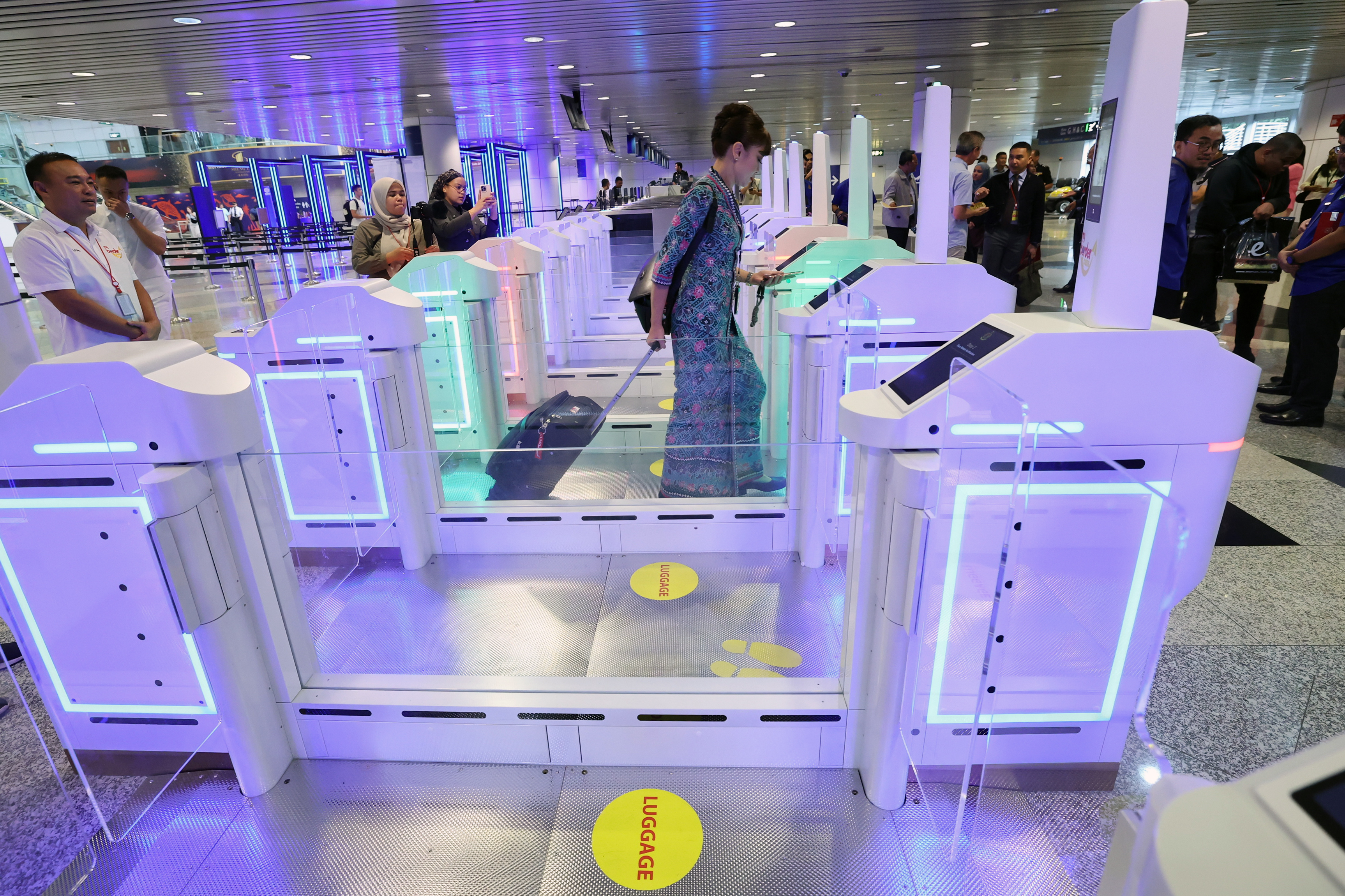 Positive reception of QR code system at KLIA immigration counters