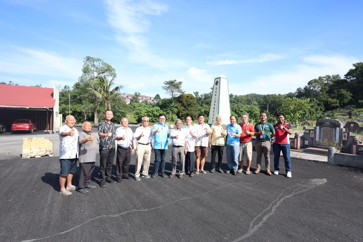 万挠广福义山获拨20万  铺路改善清明节交通