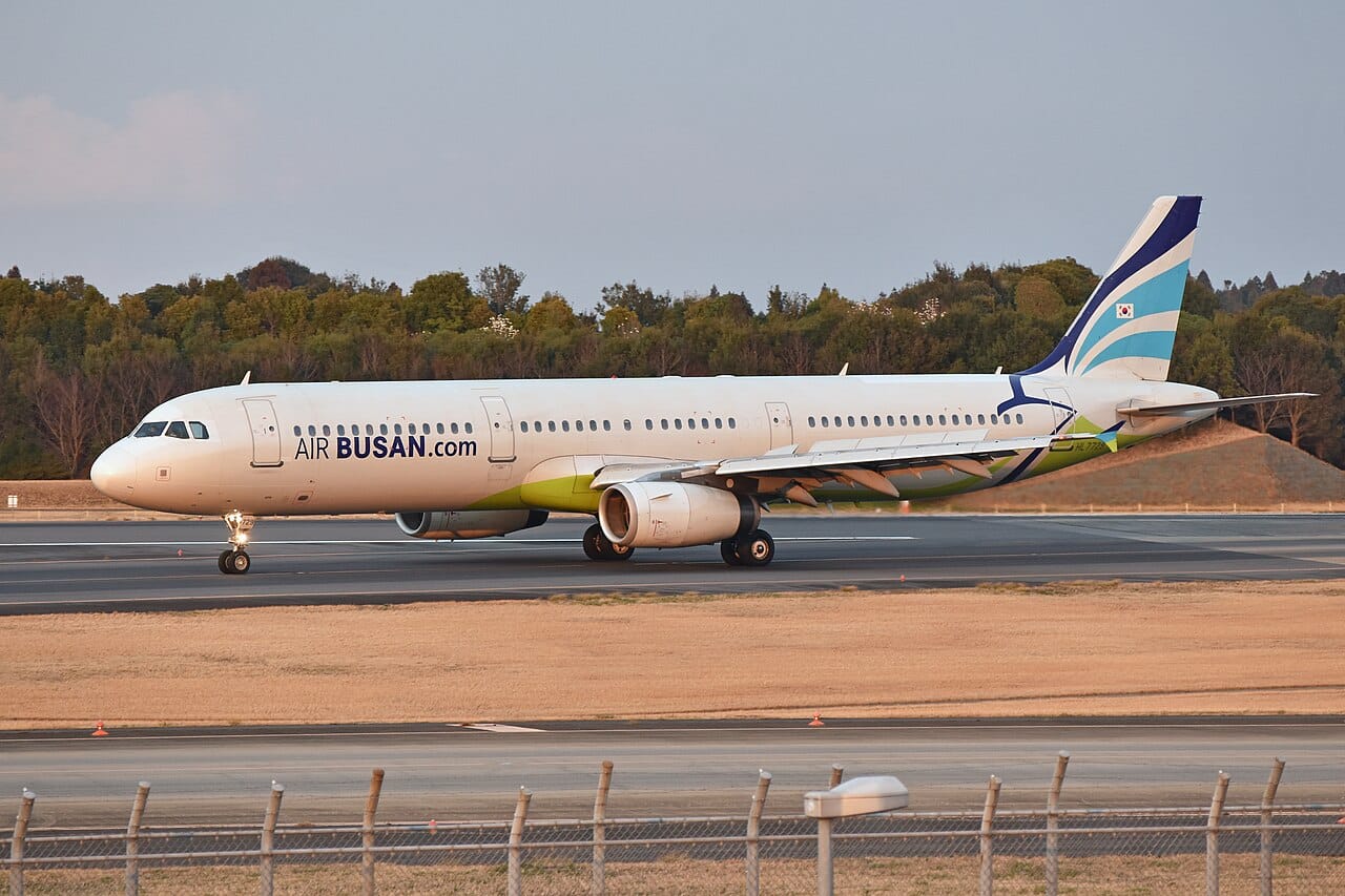 Air Busan plane catches fire at S. Korea airport, no casualties