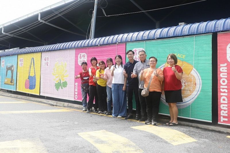 安装竹帘更换闭路电视  沙登人民巴刹设施再提升