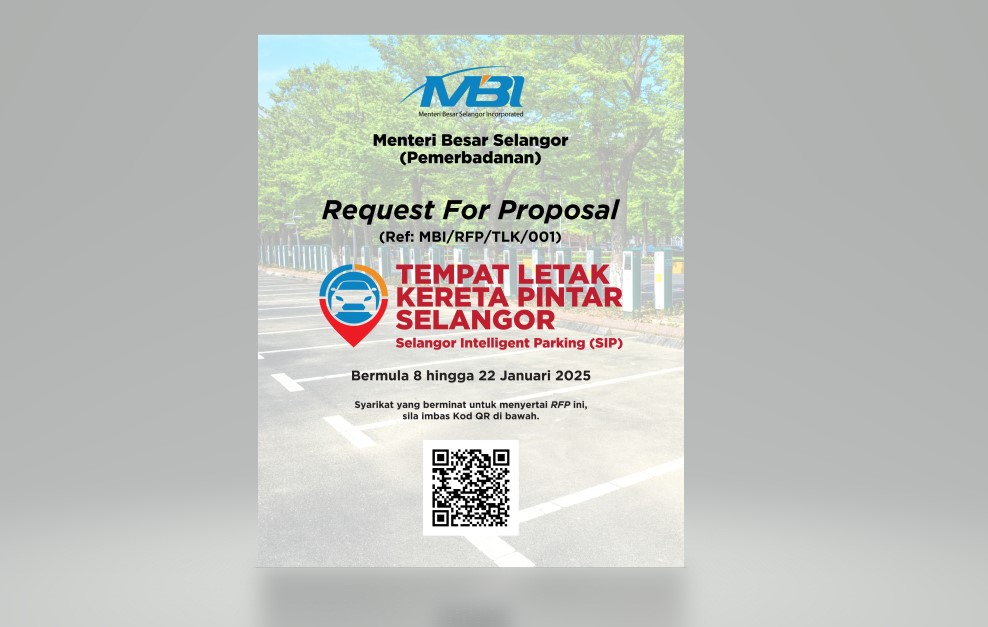 MBI pelawa syarikat berkelayakan kerjasama bangun pengurusan parkir pintar