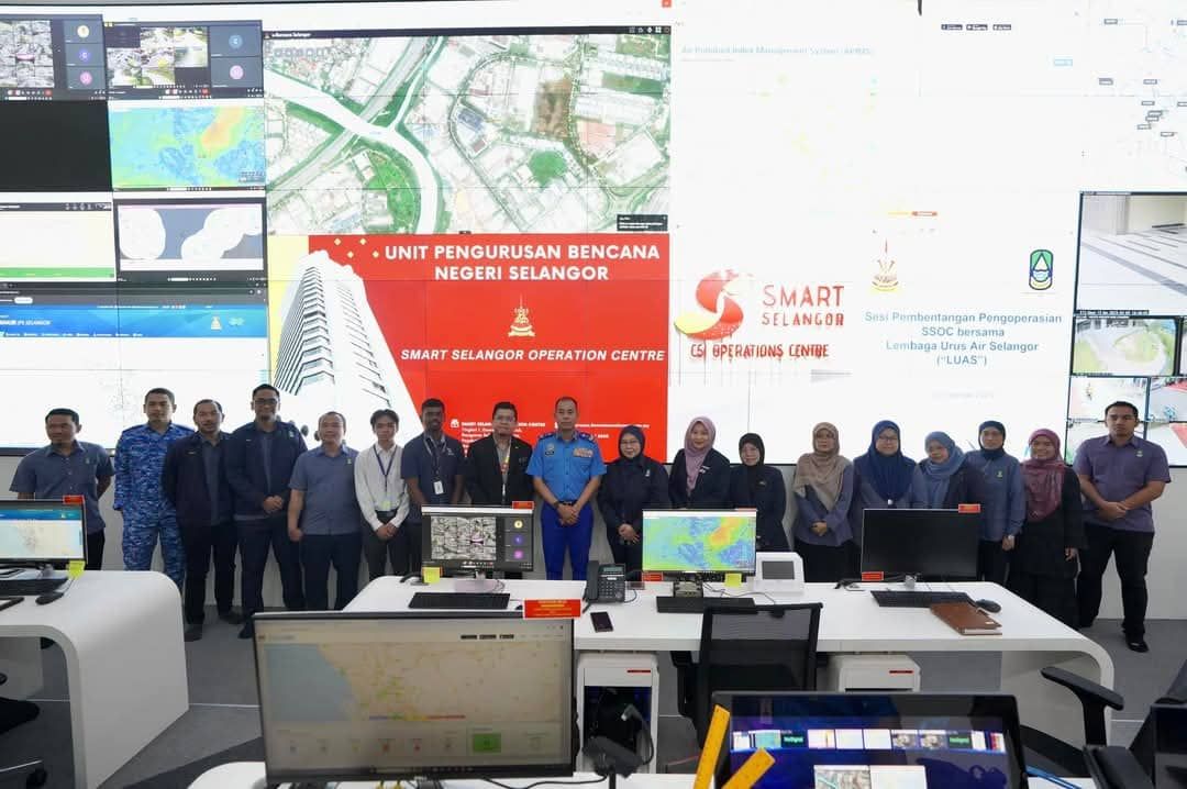 ஸ்மார்ட் சிலாங்கூர் செயல்பாட்டு மையத்தில் ஏற்பாடு செய்யப்பட்ட பணி அமர்வில் லுவாஸ் பங்கேற்பு