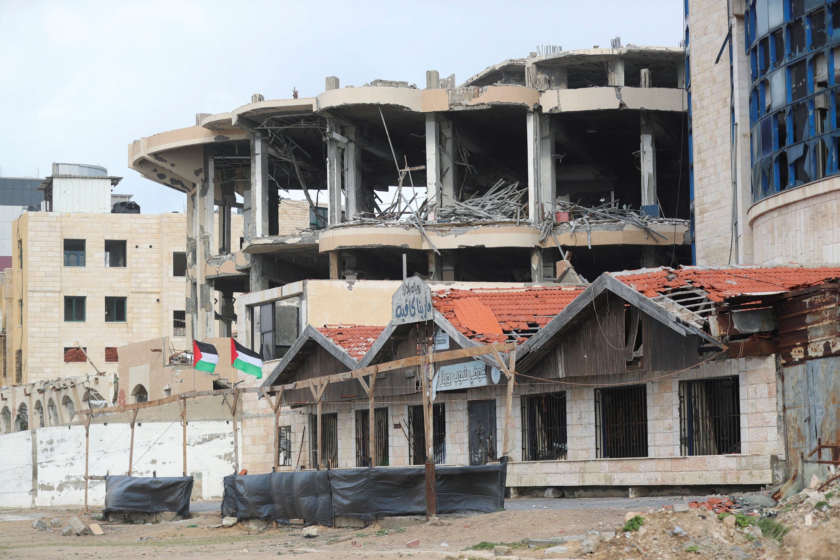 Palestinians tell Trump they will rebuild their own restaurants and hotels in Gaza