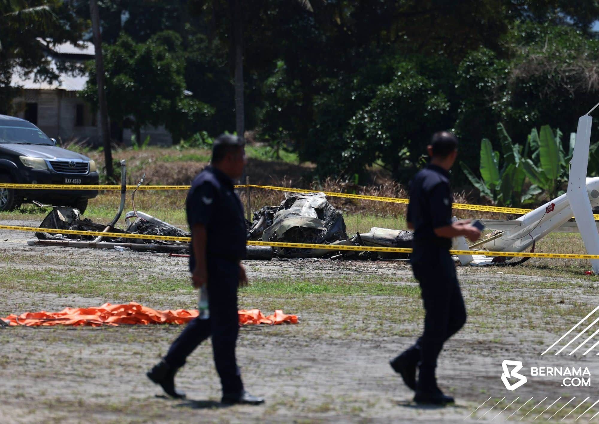 直升机文冬加油坠毁失火 警方：死者为印尼籍工程师