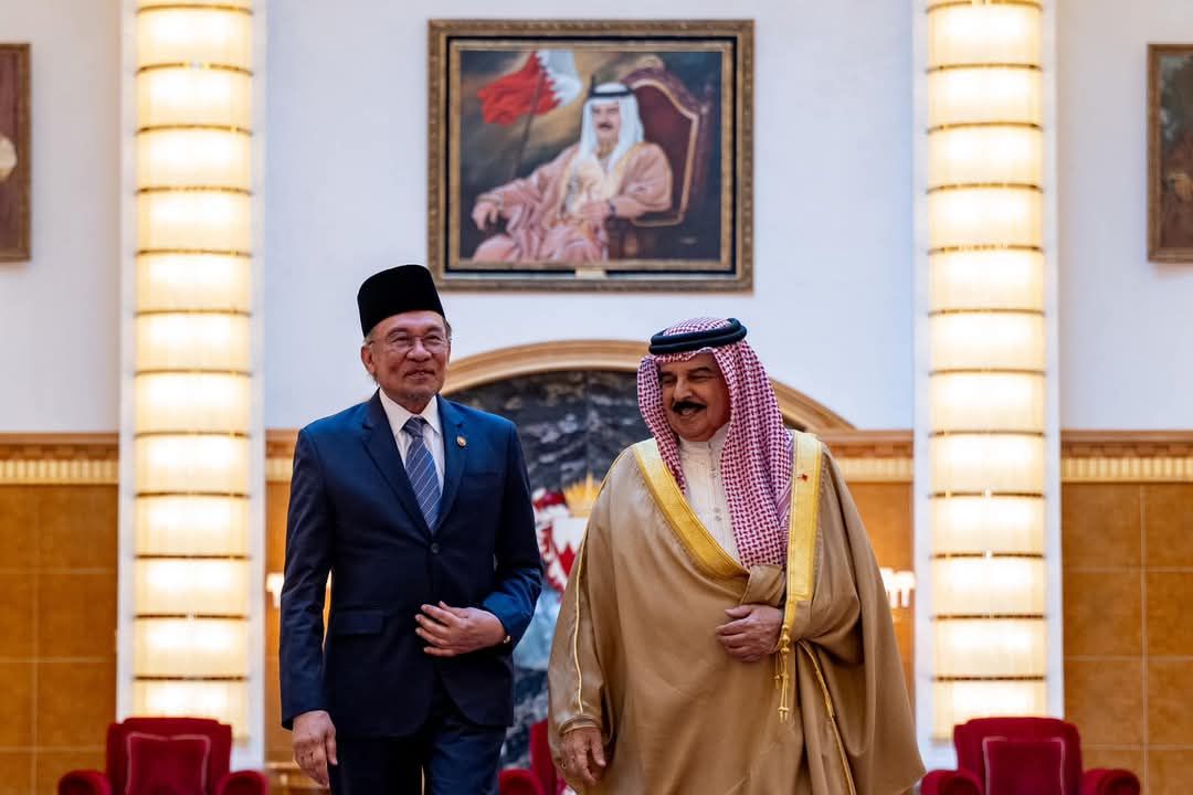 元首与巴林国王交情发挥作用 安华：大马拟设穆长老理事会