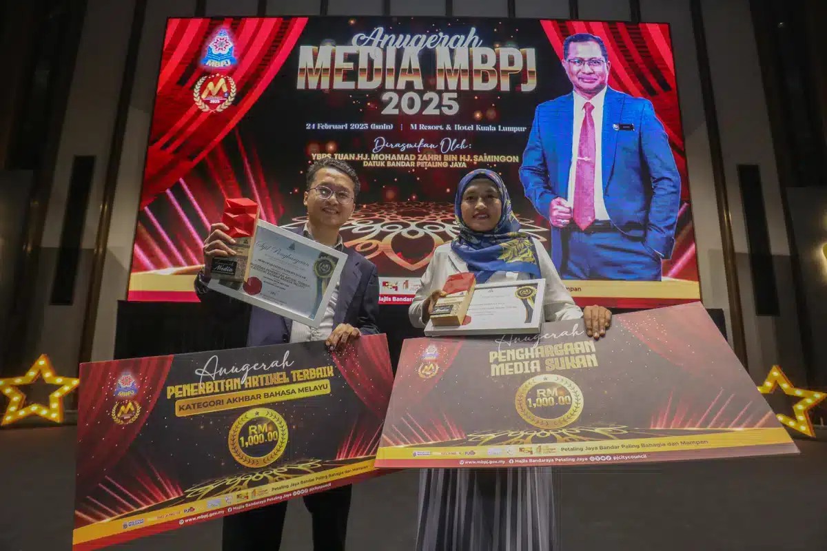 Media Selangor journos bag top prizes at MBPJ’s awards night