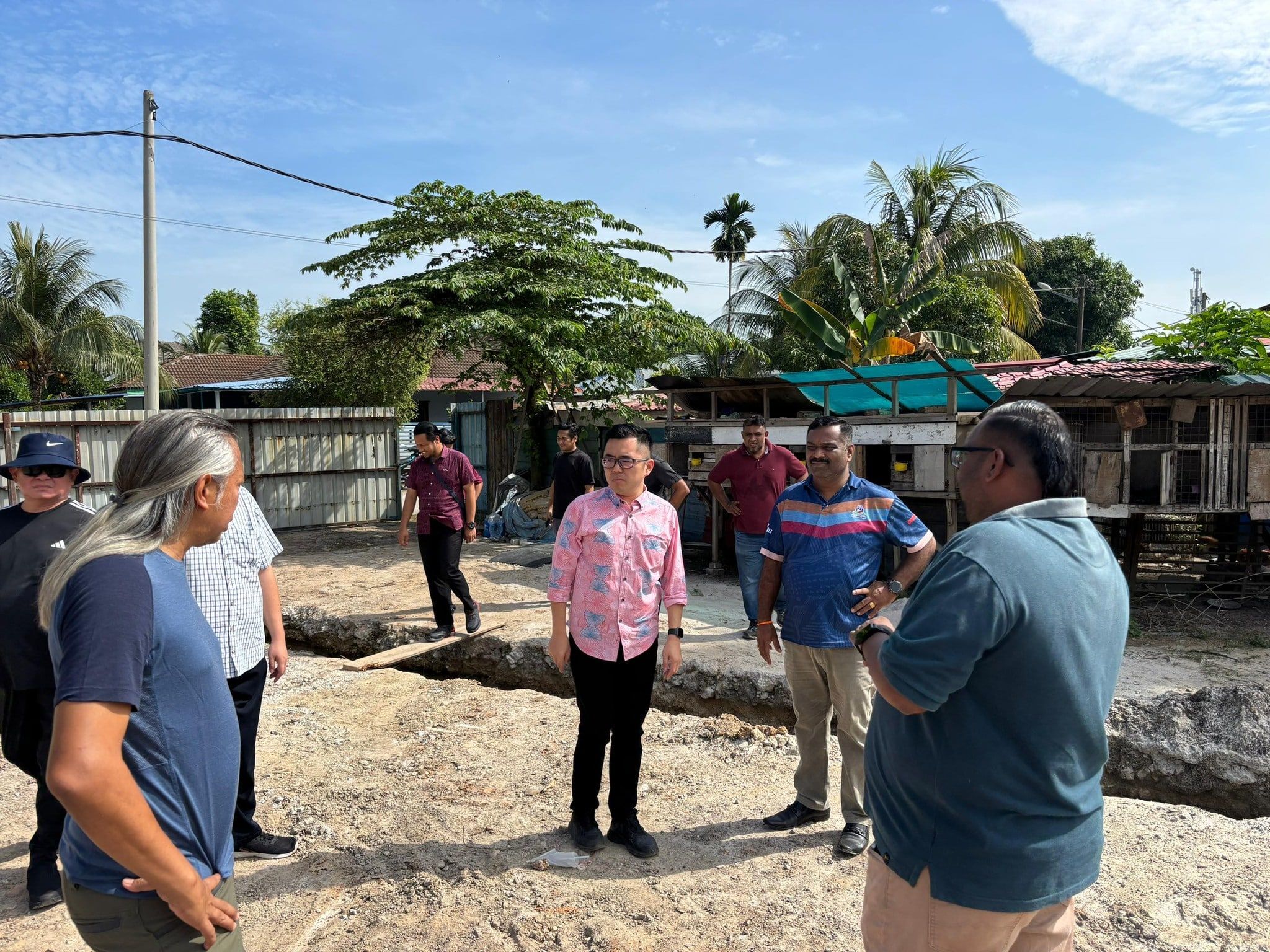 双溪巴高村排水系统改善   蔡伟杰：居民告别水灾苦