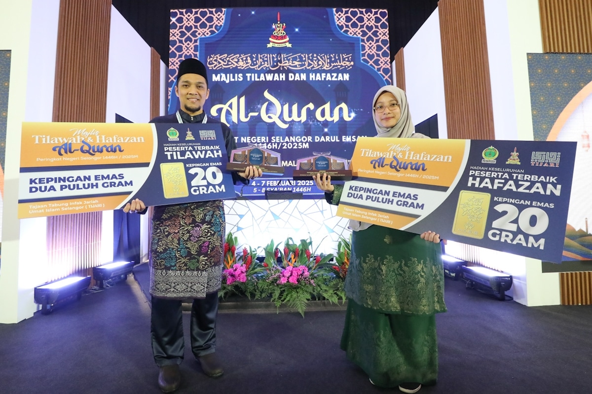 Baca, hafaz al-Quran setiap hari antara amalan johan qari, qariah tilawah